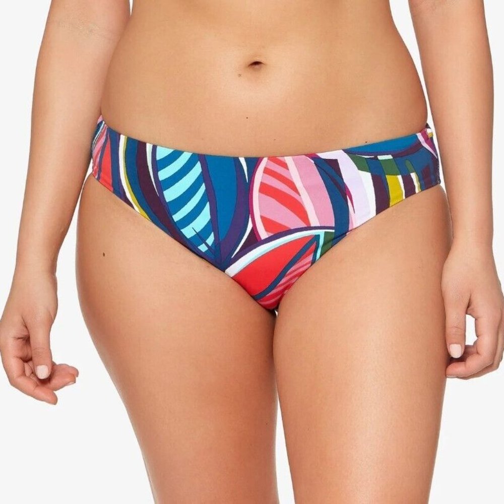 Bleu Rod Beattie Woman's Fabulous Low Rise Swim Bikini Bottom Size 10